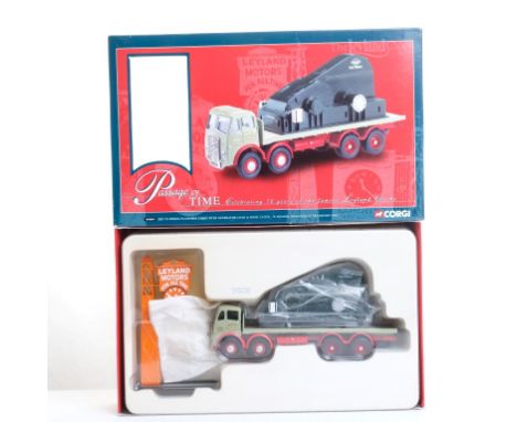  Corgi ERF V8 Wheel Platform Lorry With Generator Load - W Holden (Rossendale Transport LTD) | Scale: 1:50 | Model Code: 9804