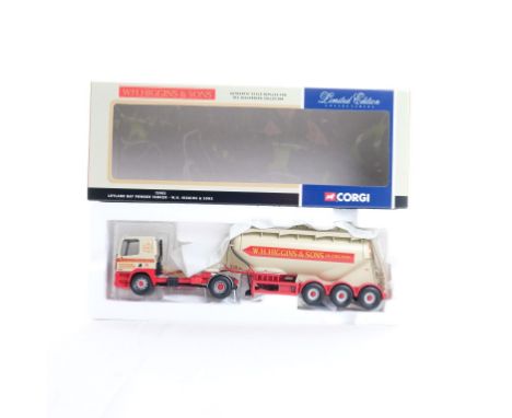  Corgi Leyland DAF Powder Tanker - W.H. Higgins & Sons | Scale: 1:50 | Model Code: 75903 | Certificate: Yes | Lot Condition: 