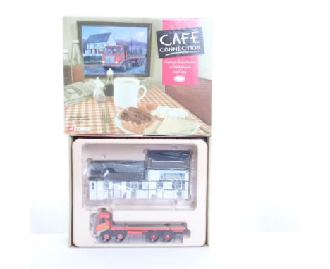  Corgi Café Connection - AEC MKV Mammoth Major Platform Lorry - Siddle Cook - The Lazy Trout | Scale: 1:50 | Model Code: CC11