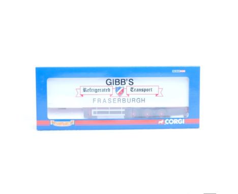  Corgi Fridge Trailer - Gibbs Of Fraserburgh | Scale: 1:50 | Model Code: CC19902 | Certificate: N/A | Lot Condition: Good | M