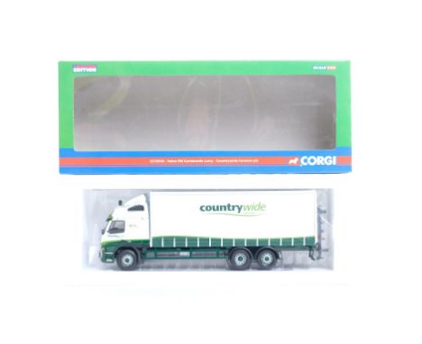  Corgi Volvo FM Curtainside Lorry - Countrywide Farmers PLC | Scale: 1:50 | Model Code: CC13516 | Certificate: Yes | Lot Cond