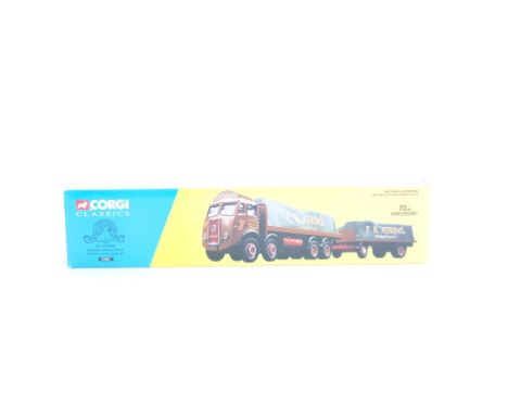  Corgi Atkinson 8 Wheel Truck & Trailer & Loads Set - F.B. Atkins | Scale: 1:50 | Model Code: 27601 | Certificate: Yes | Lot 