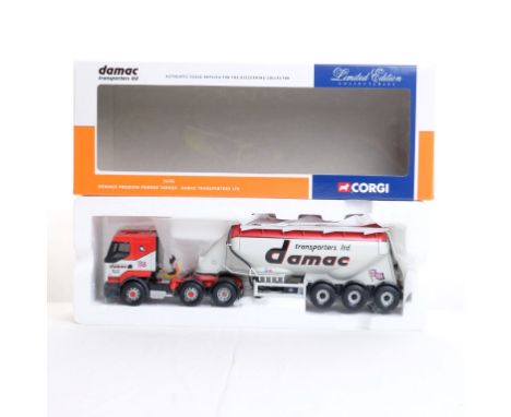  Corgi Renault Premium Powder Tanker - Damac Transporters LTD | Scale: 1:50 | Model Code: 76101 | Certificate: Yes | Lot Cond