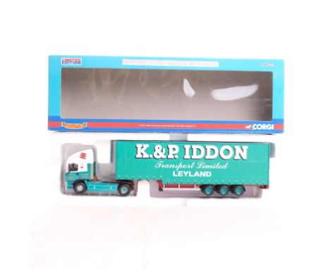  Corgi ERF EC Series Step Frame Curtianside -K&P Iddon Transport Ltd | Scale: 1:50 | Model Code: CC11912 | Certificate: Yes |