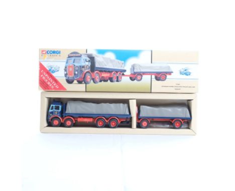  Corgi Atkinson 8 Wheel Rigid With Trailer & Load - Tennant | Scale: 1:50 | Model Code: 97366 | Certificate: Yes | Lot Condit