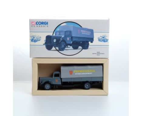  Corgi White Canvas Back - P.R.R. | Scale: 1:50 | Model Code: 98455 | Certificate: No | Lot Condition: Good | Mirrors: No