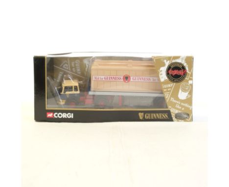  Corgi Bedford TK Platform Trailer & Container - Guinness | Scale: 1:50 | Model Code: 22504 | Certificate: Yes | Lot Conditio