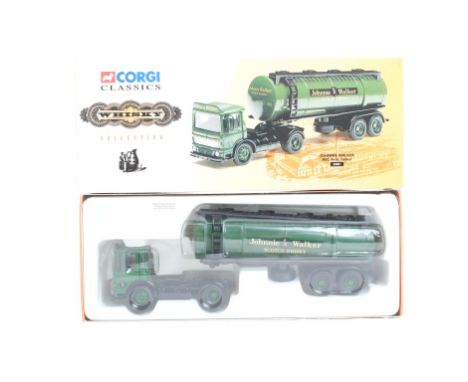  Corgi AEC Artic Tanker - Johnnie Walker | Scale: 1:50 | Model Code: 20801 | Certificate: Yes | Lot Condition: Good | Mirrors