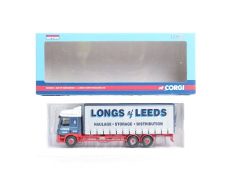 Corgi DAF CF Curtainside - J. Long & Sons (Haulage) LTD | Scale: 1:50 | Model Code: CC13613 | Certificate: Yes | Lot Conditi