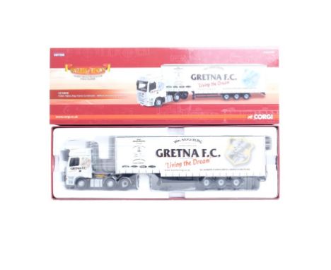  Corgi Foden Alpha Step frame Curtainside - William Armstrong/Gretna FC | Scale: 1:50 | Model Code: CC13910 | Certificate: Ye