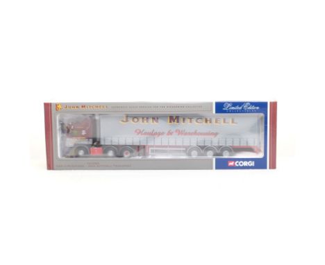 Corgi Man Curtainside - John Mitchell Transport | Scale: 1:50 | Model Code: CC12001 | Certificate: Yes | Lot Condition: Good