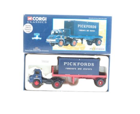  Corgi Thames Trader Platform Trailer & Container - Pickfords | Scale: 1:50 | Model Code: 30501 | Certificate: Yes | Lot Cond