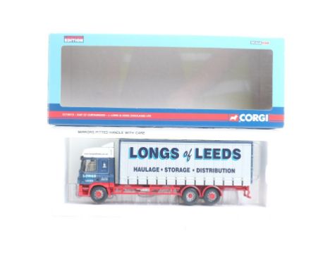  Corgi DAF CF Curtainside - J.Long 7 Sons (Haulage) LTD | Scale: 1:50 | Model Code: CC13613 | Certificate: Yes | Lot Conditio