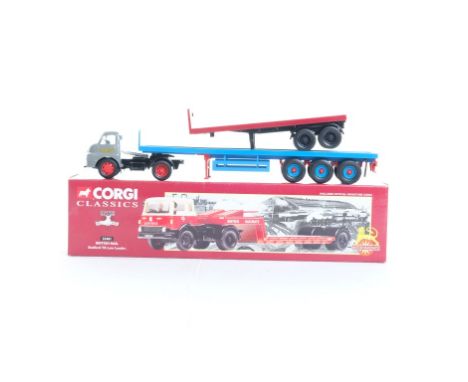  Corgi Bedford Tractor Unit - Sunters Heavy Haulage / 2 Axle Low Loader / 3 Axle Low Loader | Scale: 1:50 | Model Code: 22401