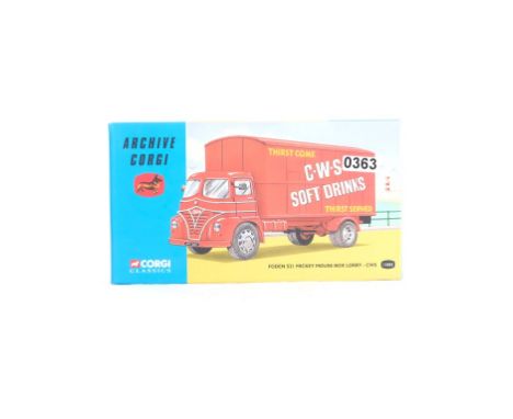  Corgi Foden S21 Mickey Mouse Box Lorry - CWS | Scale: 1:50 | Model Code: 13602 | Certificate: Yes | Lot Condition: Good | Mi