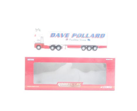  Corgi Renault Magnum Curtainside - Dave Pollard Transport Ltd | Scale: 1:76 | Model Code: CC18302 | Certificate: Yes | Lot C