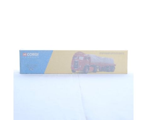  Corgi Atkinson Tractor Unit With Flat Trailer & Load - Suttons Of ST Helens | Scale: 1:50 | Model Code: 28001 | Certificate: