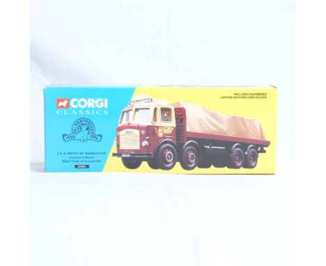  Corgi Leyland 8 Wheel Rigid Truck With Load Set - J&A Smith Of Maddiston | Scale: 1:50 | Model Code: 24501 | Certificate: Ye