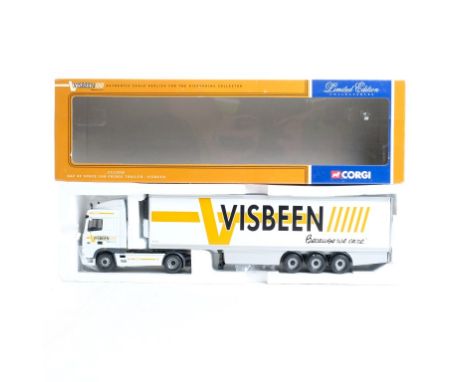  Corgi DAF XF Space Cab Fridge Trailer - Visbeen | Scale: 1:50 | Model Code: CC13205 | Certificate: Yes | Lot Condition: Good