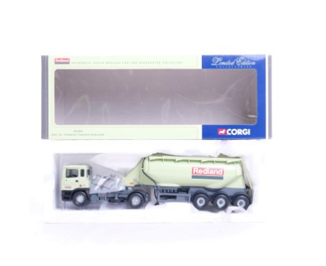  Corgi ERF EC Powder Tanker - Redland | Scale: 1:50 | Model Code: CC11904 | Certificate: Yes | Lot Condition: Good | Mirrors: