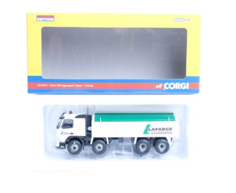  Corgi Volvo FM Aggregate Tipper - Lafarge | Scale: 1:50 | Model Code: CC13511 | Certificate: Yes | Lot Condition: Good  | Mi