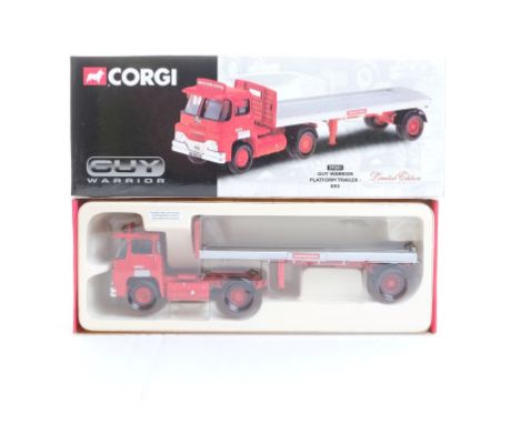  Corgi Guy Warrior Platform Lorry - British Road Services | Scale: 1:50 | Model Code: 29201 | Certificate: Yes | Lot Conditio