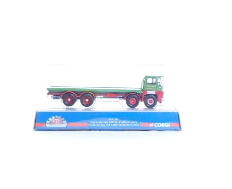  Corgi Guy Invincible 8 Wheel Platform Lorry - Frederick Ray Ltd | Scale: 1:50 | Model Code: CC11704 | Certificate: No | Lot 