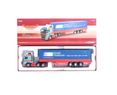  Corgi Volvo FH Curtainside - Pollock (Scotrans)Ltd/Smith Anderson | Scale: 1:50 | Model Code: CC14010 | Certificate: Yes | L