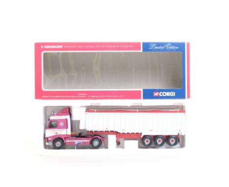  Corgi Volvo FH Globetrotter Bulk Tipper - P.Hinchcliffe (Haulage) Ltd | Scale: 1:50 | Model Code: CC12415 | Certificate: Yes