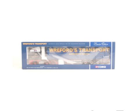  Corgi DAF XF Space Cab Curtainside - S.W. Wreford & Sons LTD | Scale: 1:50 | Model Code: CC13216 | Certificate: Yes | Lot Co