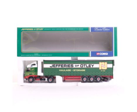  Corgi Volvo FH Globetrotter Curtainside - Jefferies O Otley | Scale: 1:50 | Model Code: CC12416 | Certificate: Yes | Lot Con