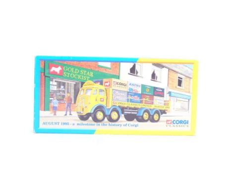 Corgi ERF 8 Wheel Rigid With Load & Unpainted Figures - Corgi Classics August 1995 | Scale: 1:50 | Model Code: 9802 | Certif
