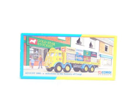  Corgi ERF 8 Wheel Rigid With Load & Unpainted Figures - Corgi Classics August 1995 | Scale: 1:50 | Model Code: 9802 | Certif