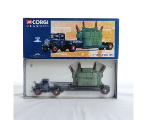  Corgi Scammell Highwayman Low Loader With Coldcast Transformer Load - Pickfords | Scale: 1:50 | Model Code: 16704 | Certific