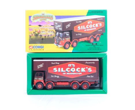  Corgi Foden Closed Pole Truck Set - Silcock's Of Warrington | Scale: 1:50 | Model Code: 12601 | Certificate: Yes | Lot Condi