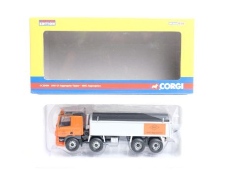  Corgi DAF CF Aggregate Tipper - RMC Aggregates | Scale: 1:50 | Model Code: CC13601 | Certificate: Yes | Lot Condition: Good 