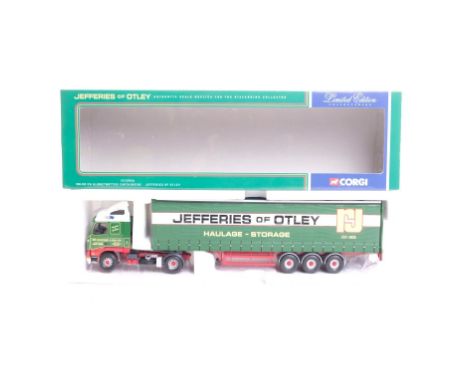  Corgi Volvo FH Globetrotter Curtainside - Jefferies O Otley | Scale: 1:50 | Model Code: CC12416 | Certificate: Yes | Lot Con