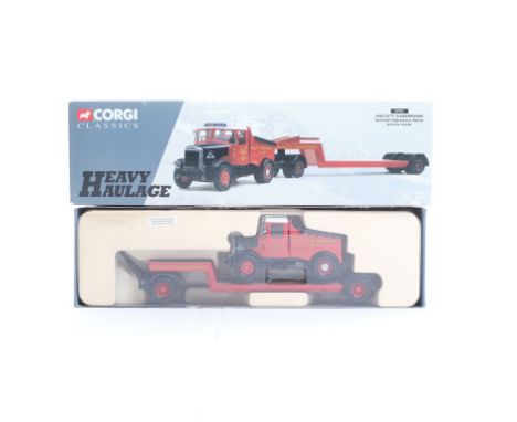  Corgi Scammell Highwayman Ballast & Low Loader - Hallett Silbermann | Scale: 1:50 | Model Code: 16901 | Certificate: Yes | L