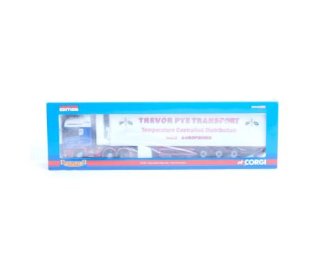  Corgi Scania Topline Fridge Trailer - Trevor Pye Transport | Scale: 1:50 | Model Code: CC12922 | Certificate: Yes | Lot Cond