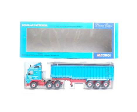  Corgi Volvo FH Globetrotter Bulk Tipper - Douglas F.Mitchell LTD | Scale: 1:50 | Model Code: CC12426 | Certificate: Yes | Lo