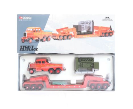  Corgi Scammell Constructor and 24 Wheel Girder Trailer & Load - Siddle Cook | Scale: 1:50 | Model Code: 17603 | Certificate: