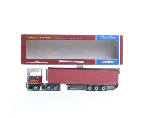  Corgi ERF EC Curtainside - Torridge Transport LTD | Scale: 1:50 | Model Code: CC13402 | Certificate: Yes | Lot Condition: Go