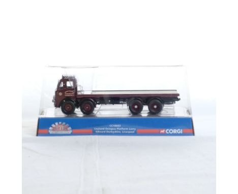  Corgi Leyland Octopus Platform Lorry - Edward Derbyshire | Scale: 1:50 | Model Code: CC10603 | Certificate: No | Lot Conditi