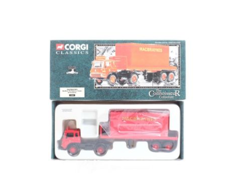  Corgi Bedford TK Platform Trailer & Container - Macbraynes | Scale: 1:50 | Model Code: 22502 | Certificate: Yes | Lot Condit