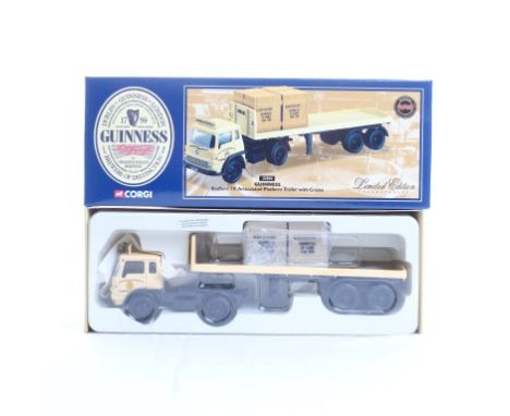  Corgi Bedford TK Articulated Platform Trailer with Crates - Guinness | Scale: 1:50 | Model Code: 22503 | Certificate: Yes | 