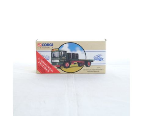  Corgi AEC 4 Wheel Flatbed With Barrels - Federation Brewery | Scale: 1:50 | Model Code: 97370 | Certificate: Yes | Lot Condi