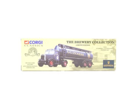  Corgi Scammell Highwayman Tanker Set - Guinness | Scale: 1:50 | Model Code: 16301 | Certificate: Yes | Lot Condition: Good |