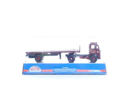  Corgi Leyland Octopus Platform Lorry - Edward Derbyshire | Scale: 1:50 | Model Code: CC10603 | Certificate: No | Lot Conditi