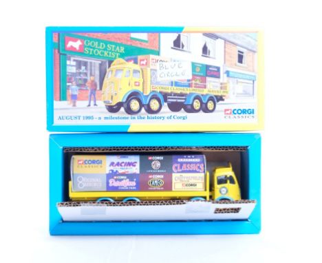  Corgi ERF 8 Wheel Rigid With Load & Unpainted Figures - Corgi Classics August 1995 | Scale: 1:50 | Model Code: 9802 | Certif