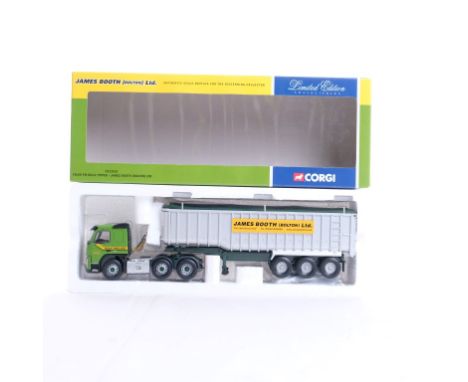  Corgi Volvo FM Bulk Tipper - James Booth (Bolton) LTD | Scale: 1:50 | Model Code: CC13510 | Certificate: Yes | Lot Condition